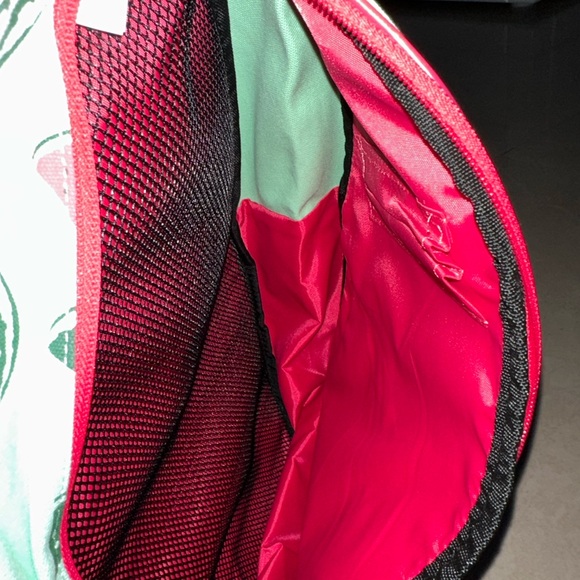 New with no tags- KAVU Paxton Pack Rope Sling Crossbody Bag - Watermelon - Picture 9 of 12